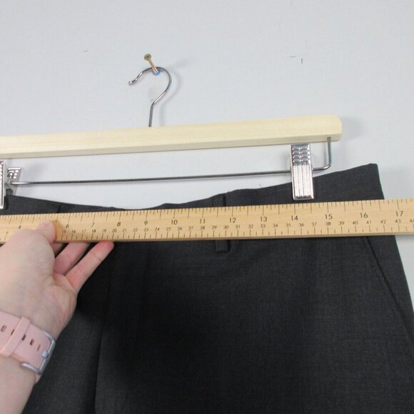 Lanificio Di Tollegno Wool Suit Set Men's Black Business Single Breasted 50 840 - Picture 13 of 16